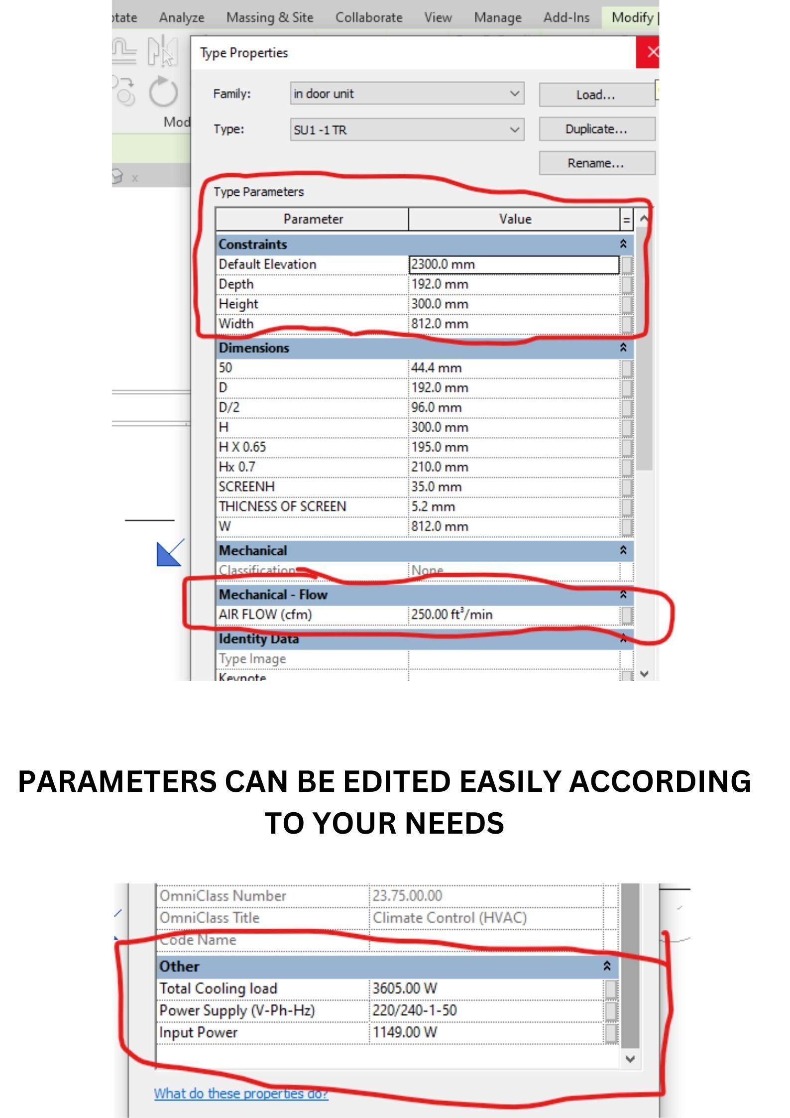 Hi Wall Revit Family 3D model_4