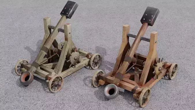 Catapult 3D models 3D Model Collection