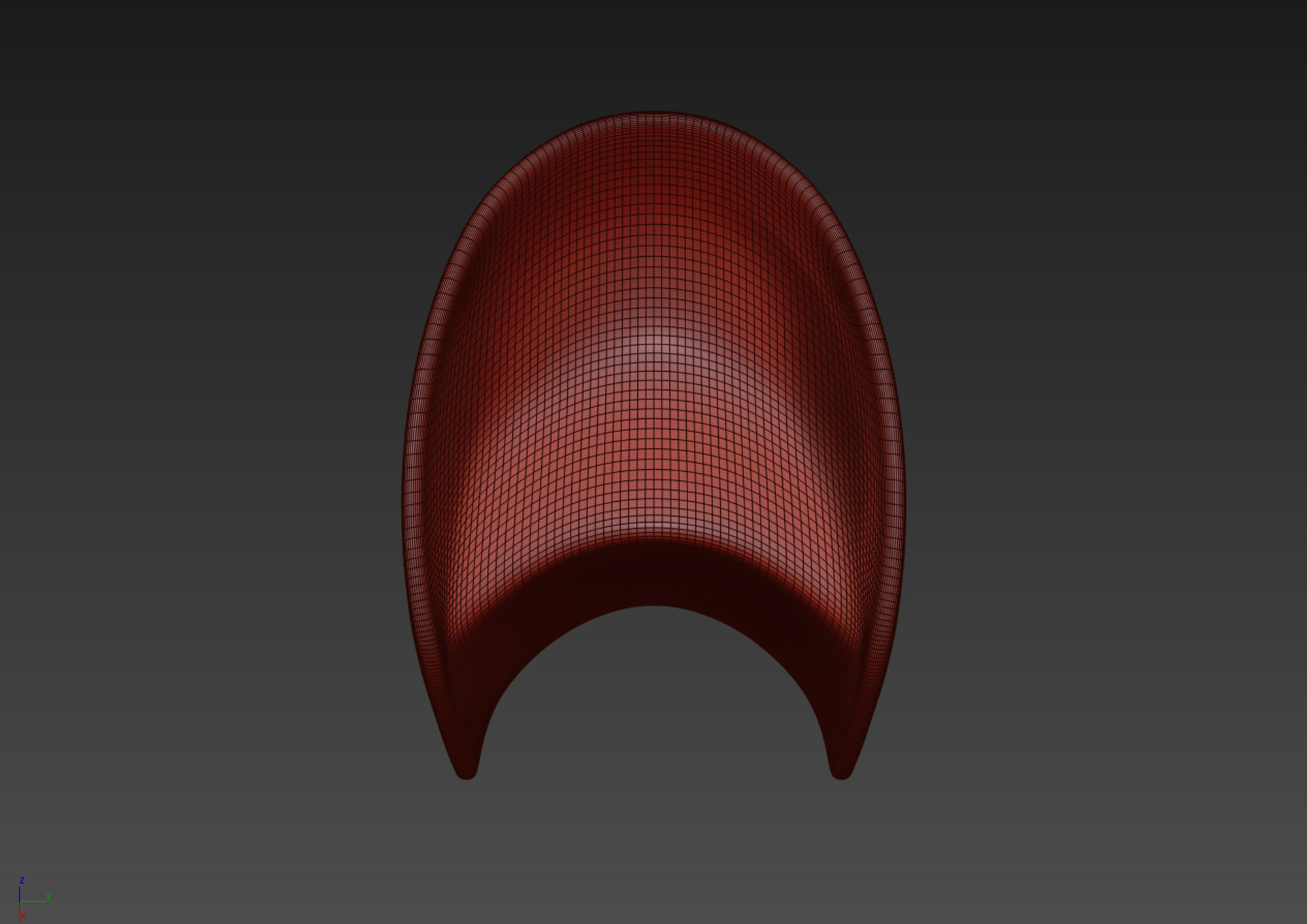 Plastic Chair 3D model_7