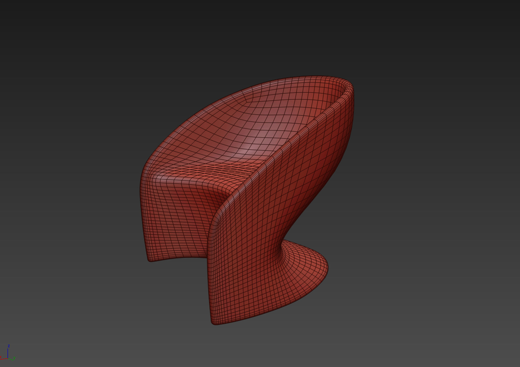 Plastic Chair 3D model_13