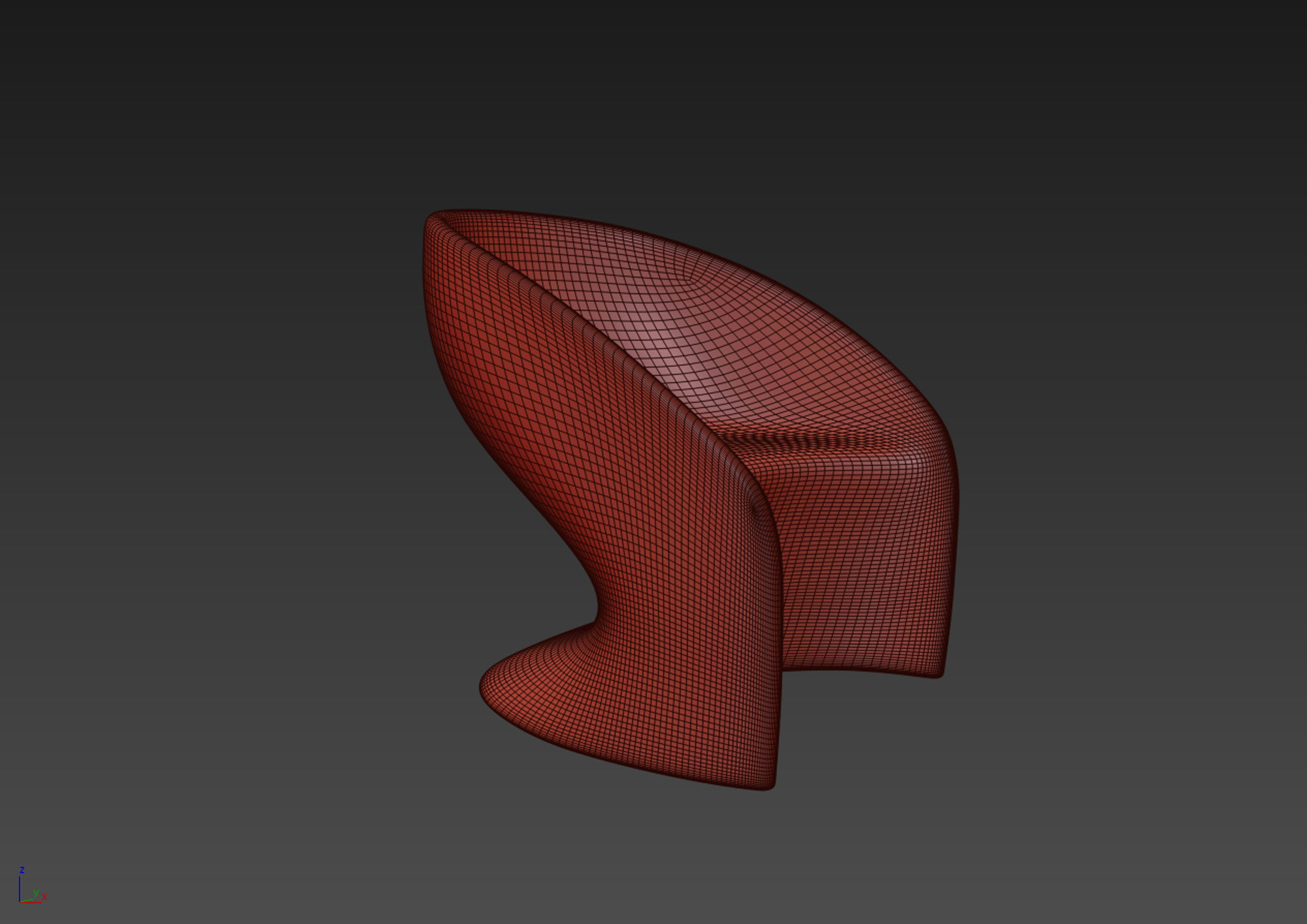 Plastic Chair 3D model_16