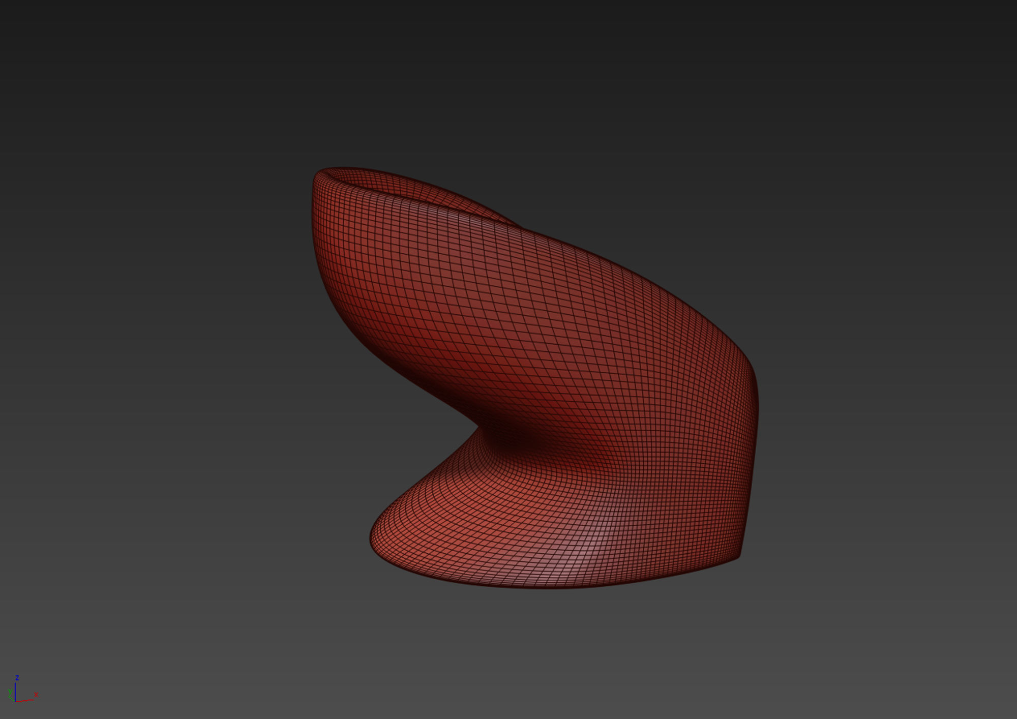 Plastic Chair 3D model_10