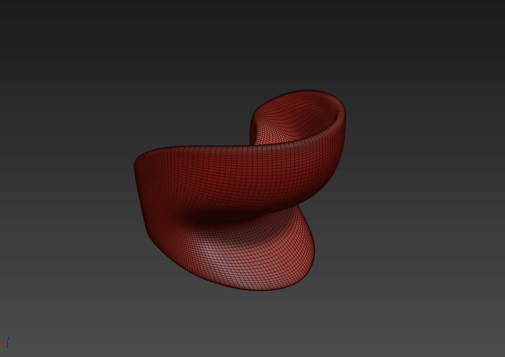 Plastic Chair 3D model_15