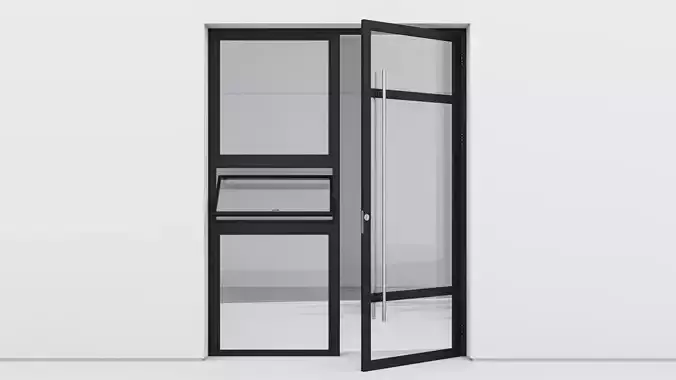 Aluminium door 252