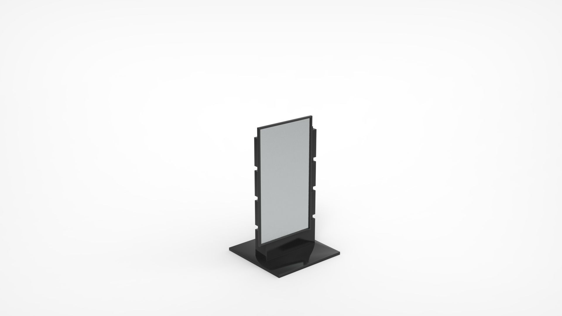 Outdoor Advertising Stand V3 3D model_9