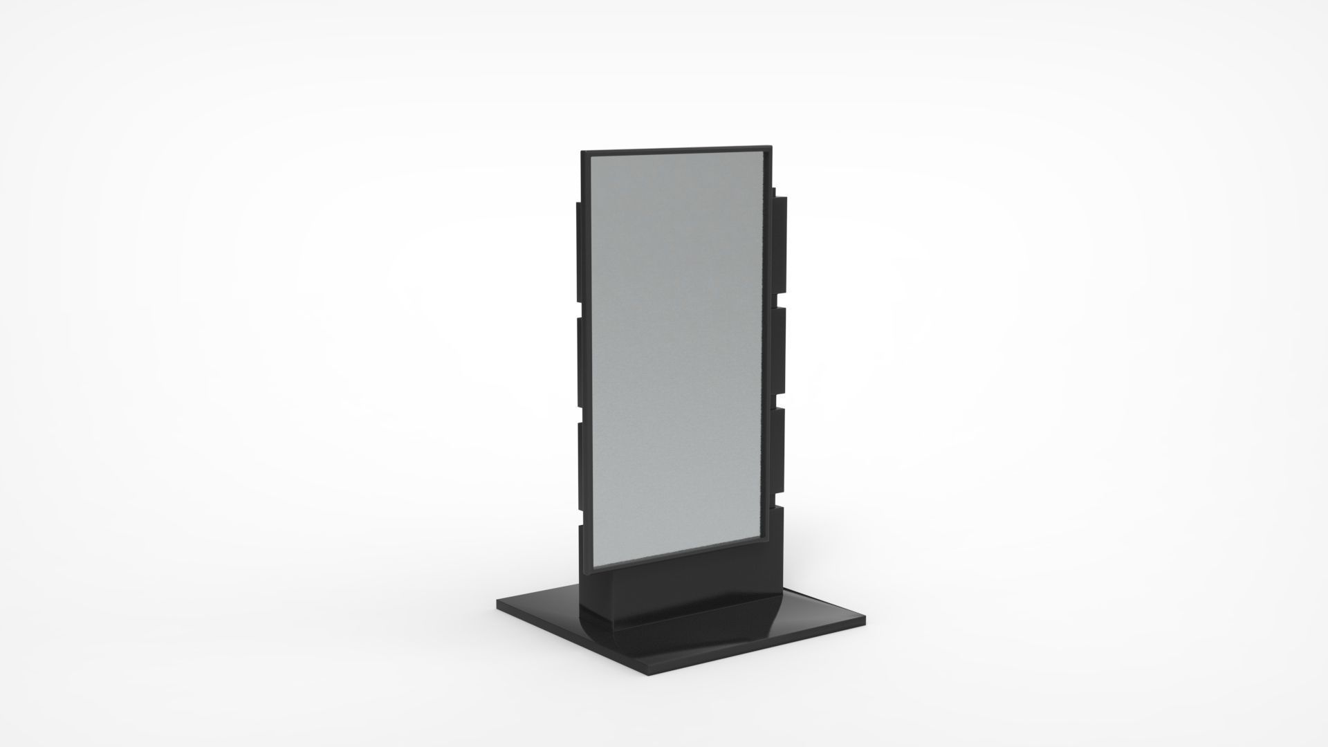 Outdoor Advertising Stand V3 3D model_13