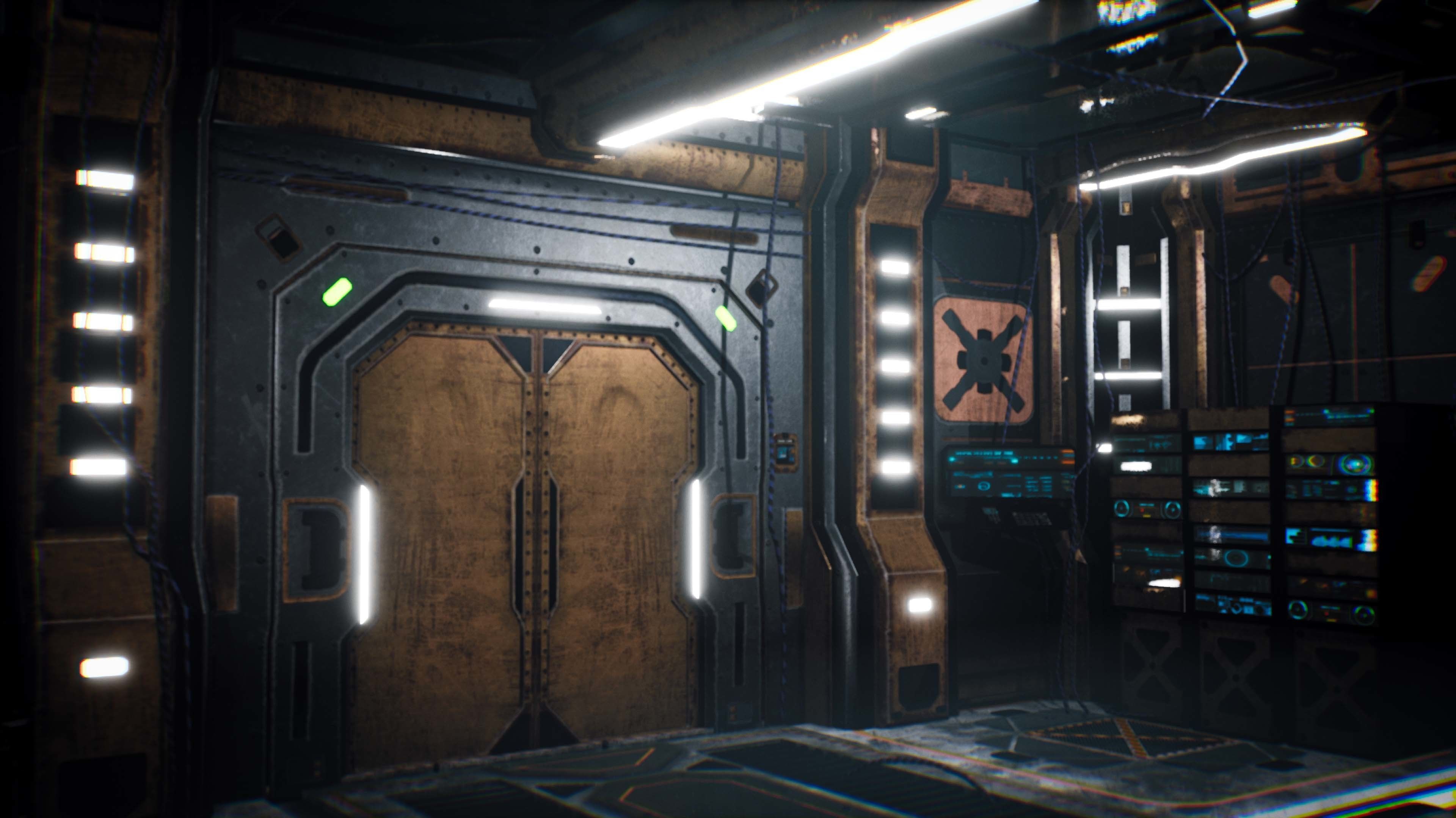 Sci-Fi Modular Premium Pack Low-poly 3D model_12