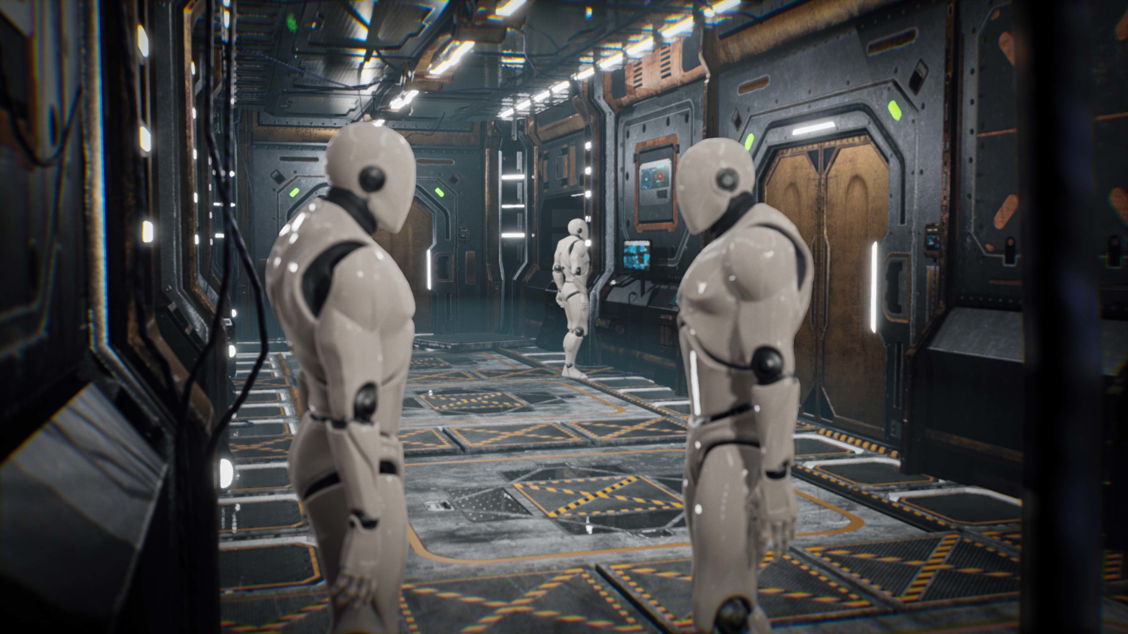 Sci-Fi Modular Premium Pack Low-poly 3D model_17