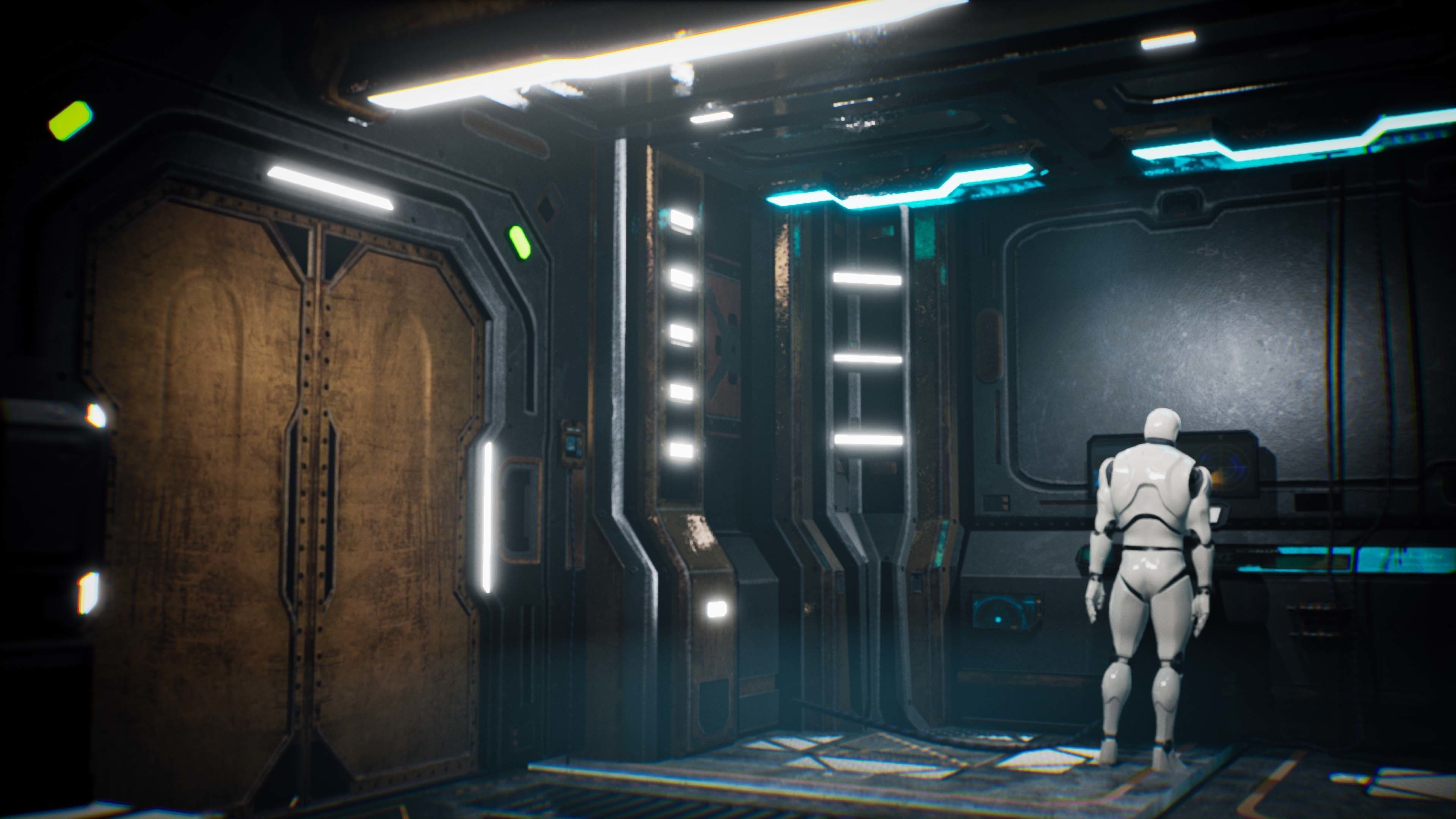 Sci-Fi Modular Premium Pack Low-poly 3D model_11