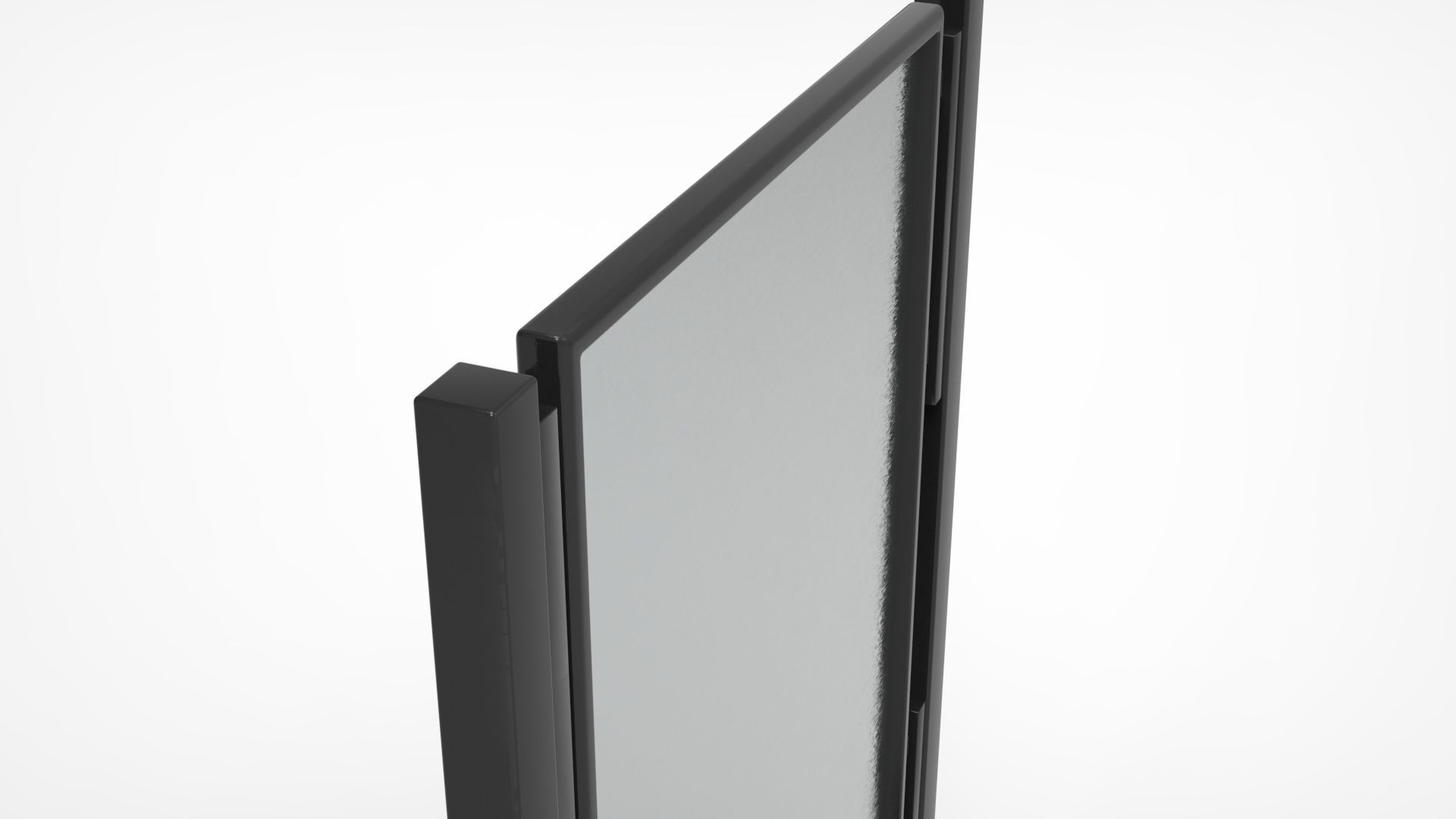 Outdoor Advertising Stand V4 3D model_19