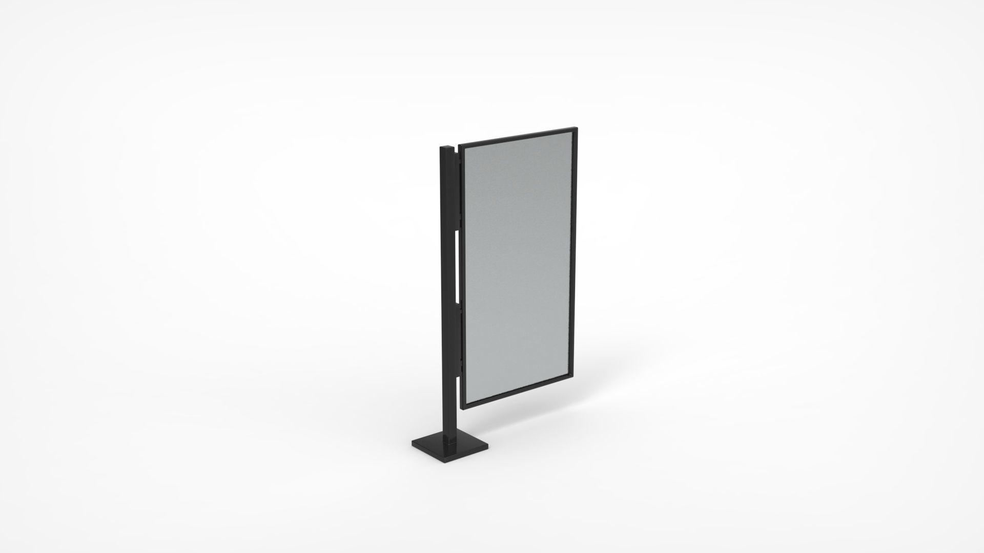 Outdoor Advertising Stand V5 3D model_5