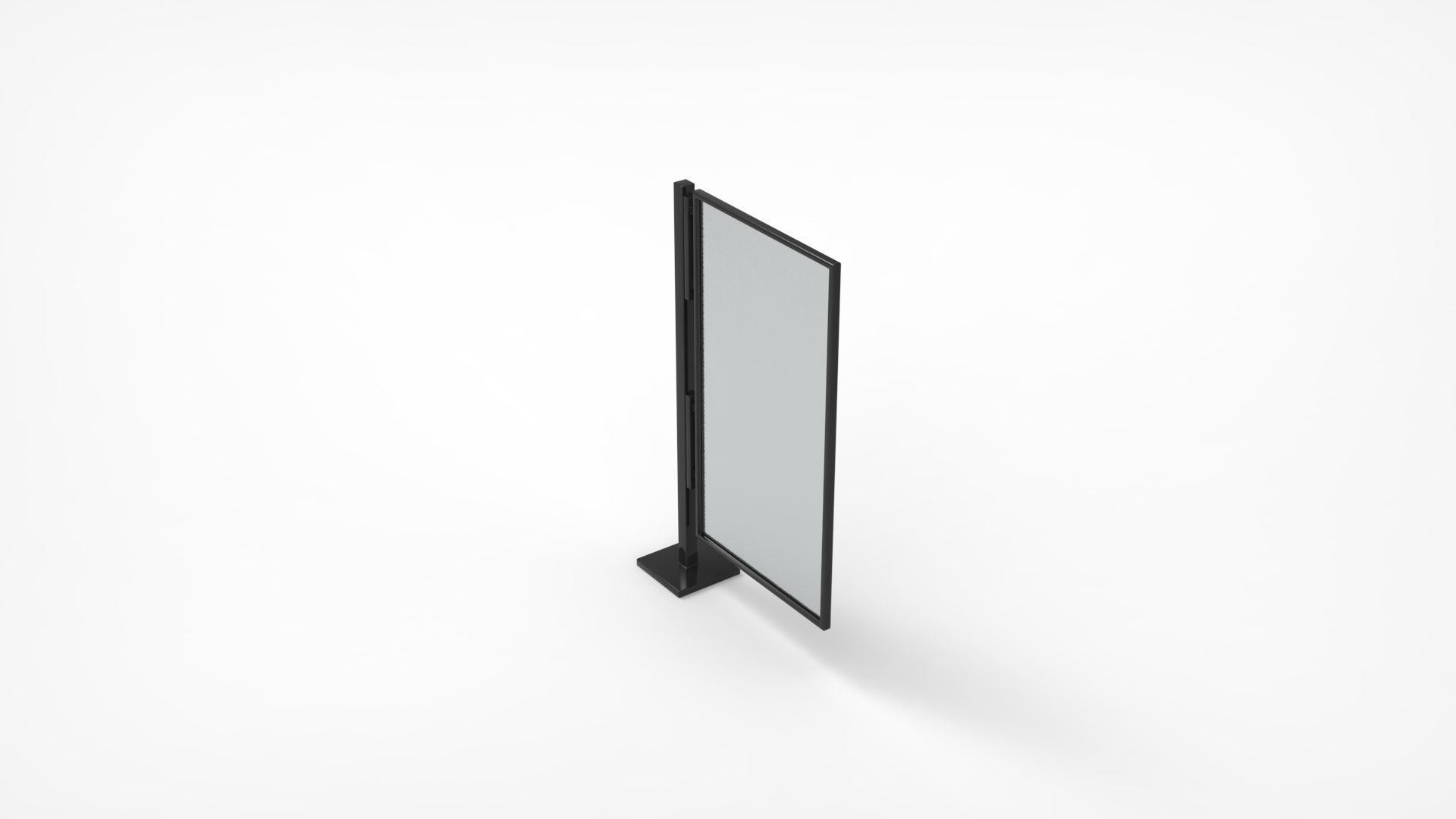 Outdoor Advertising Stand V5 3D model_6