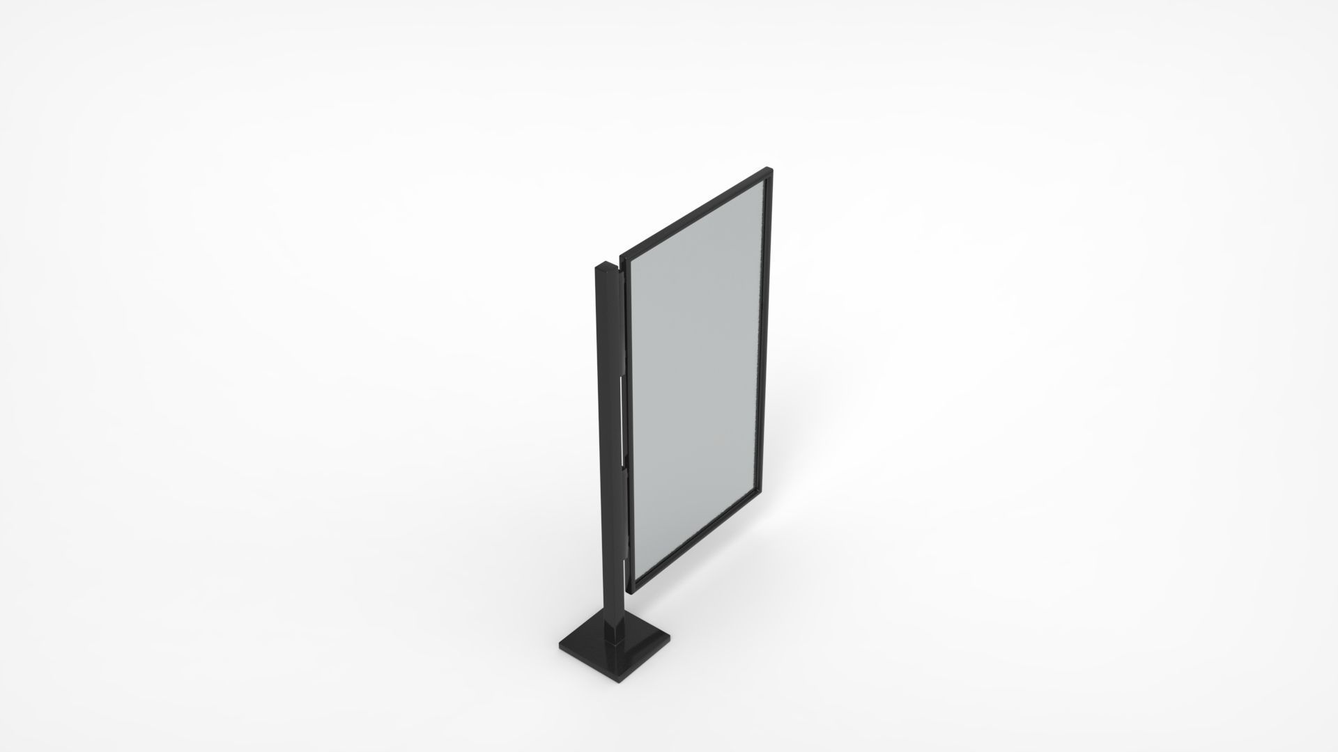 Outdoor Advertising Stand V5 3D model_12