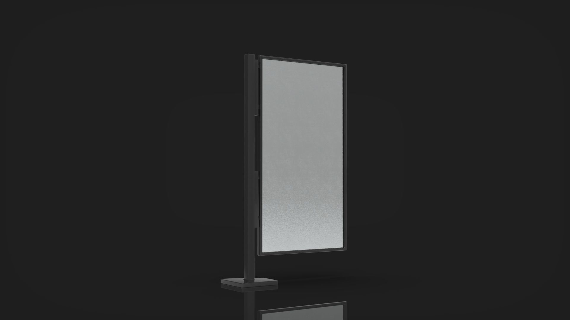Outdoor Advertising Stand V5 3D model_14