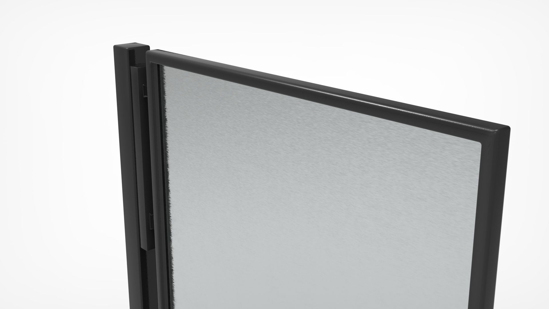 Outdoor Advertising Stand V5 3D model_10