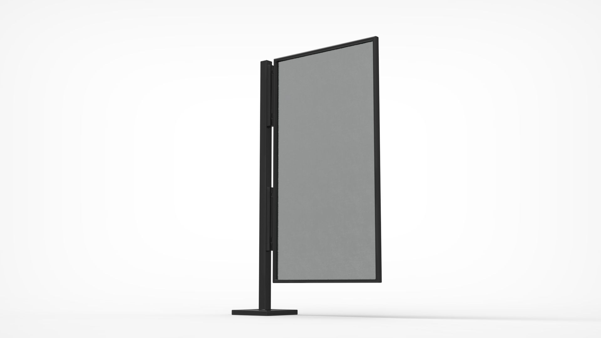 Outdoor Advertising Stand V5 3D model_2