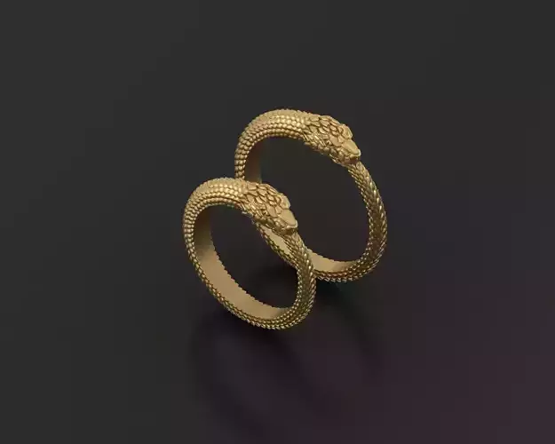 Wedding ring snake