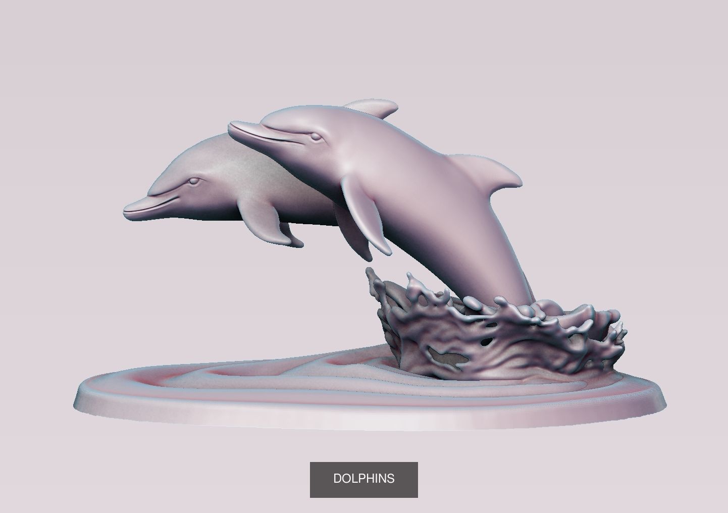 DOLPHINS 3D Model Collection_2