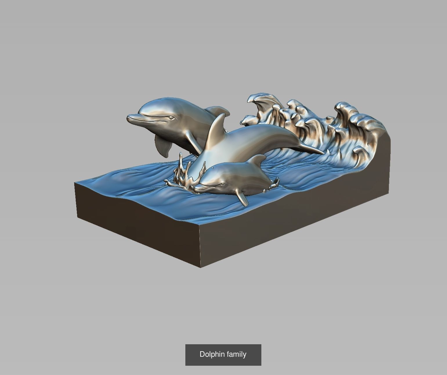 DOLPHINS 3D Model Collection_3