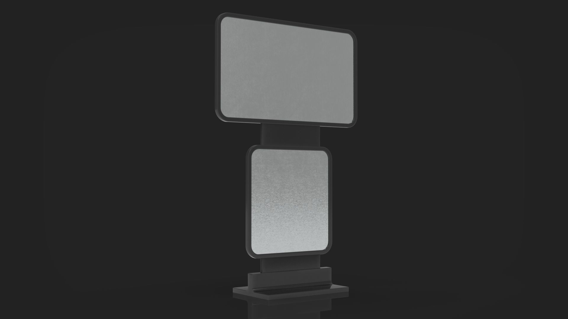 Outdoor Advertising Stand V12 3D model_19