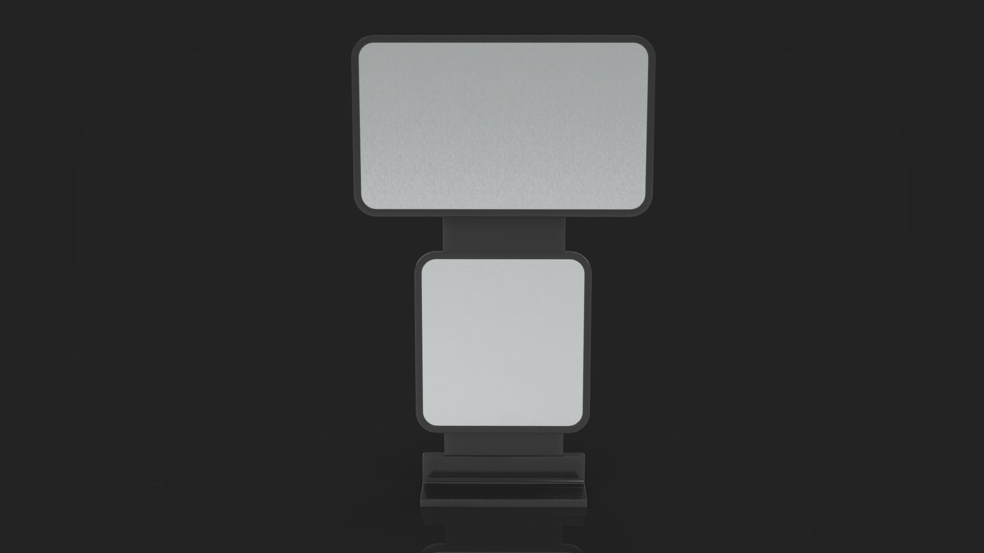 Outdoor Advertising Stand V12 3D model_16