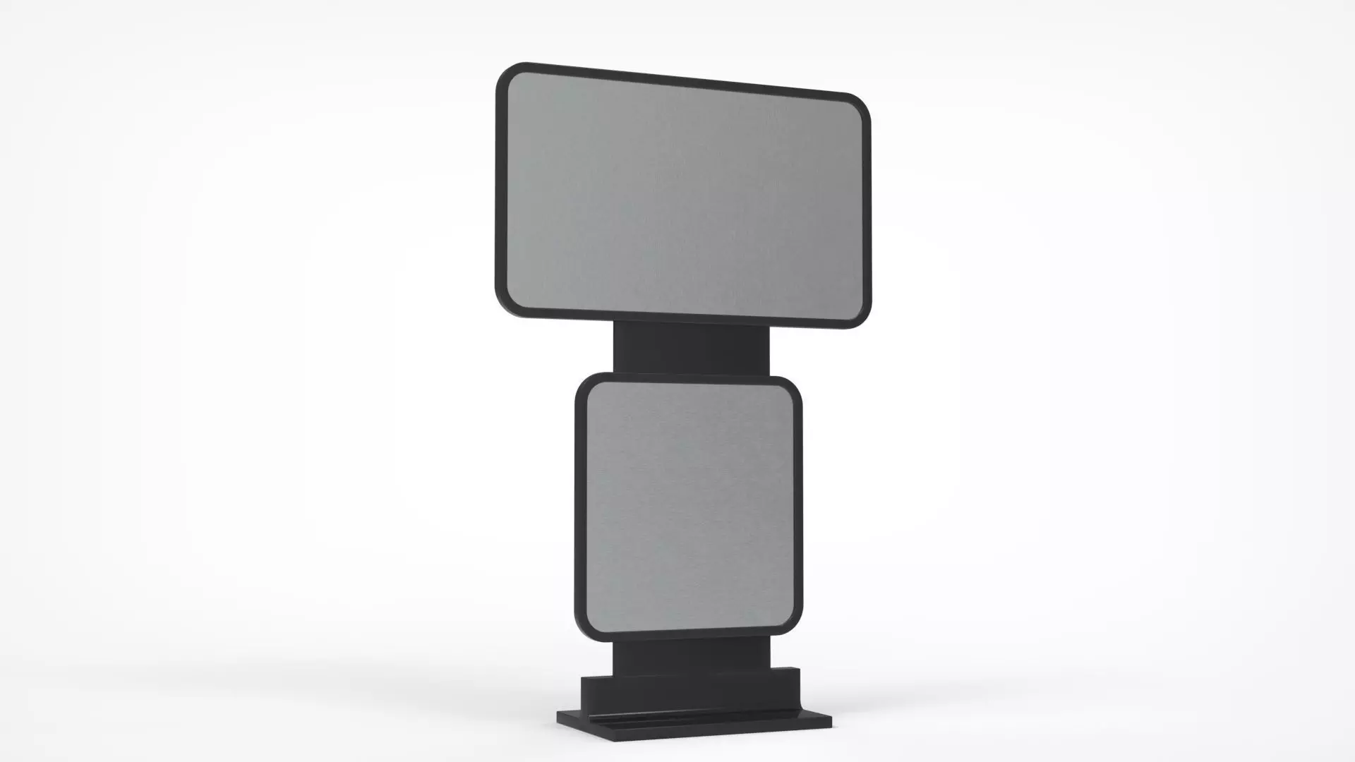 Outdoor Advertising Stand V12 3D model_0