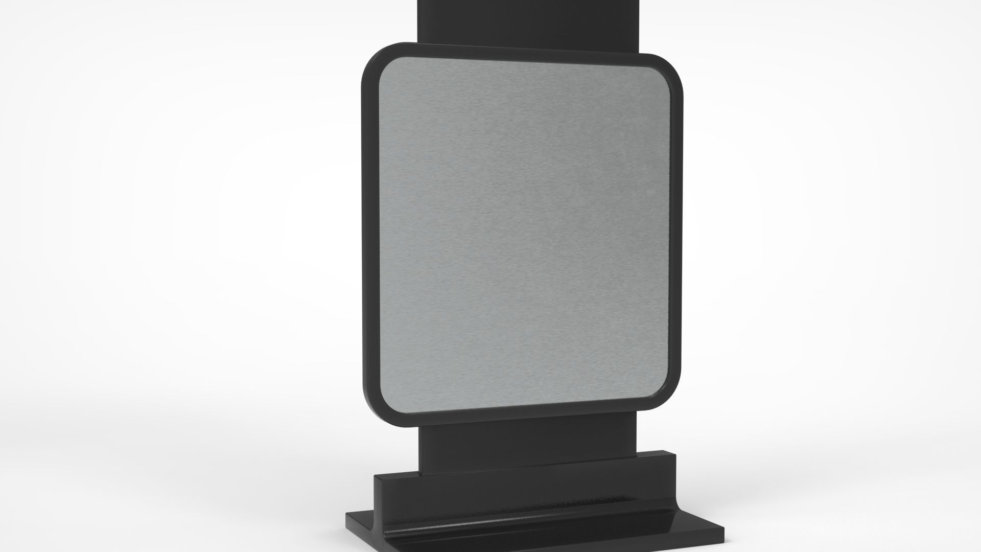 Outdoor Advertising Stand V12 3D model_8