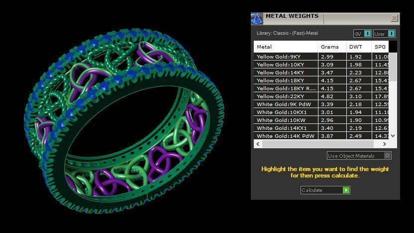 Rings 3D print model_6