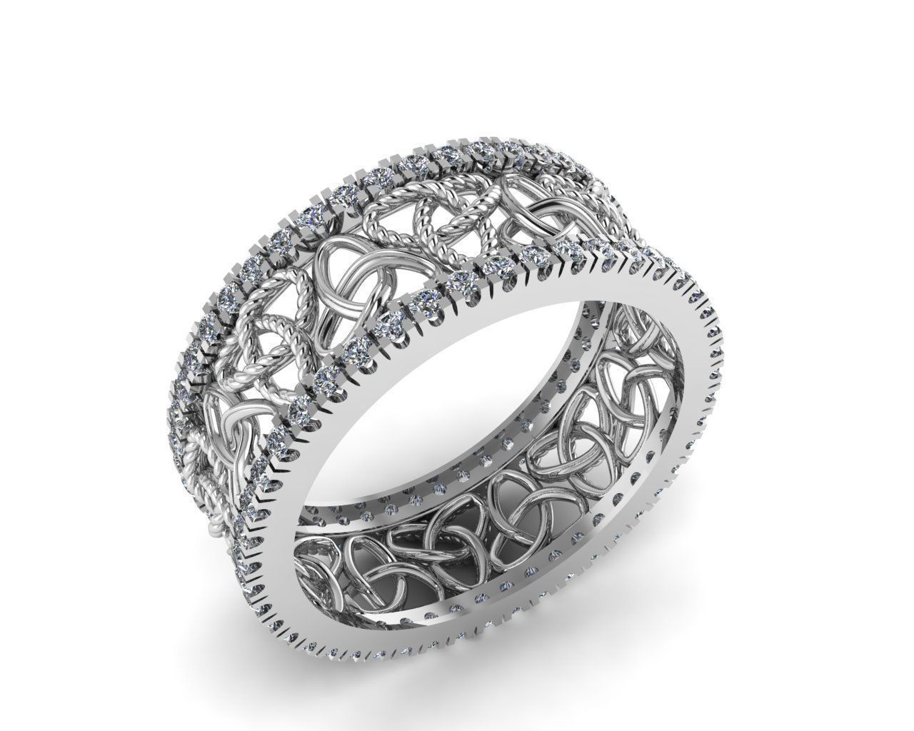 Rings 3D print model_1