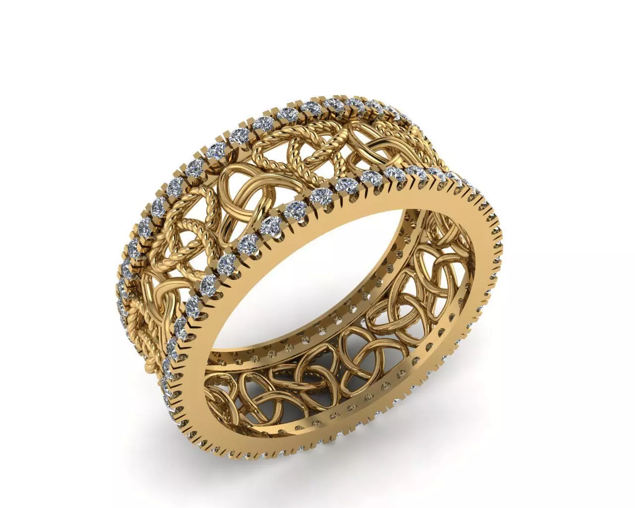 Rings 3D print model_0