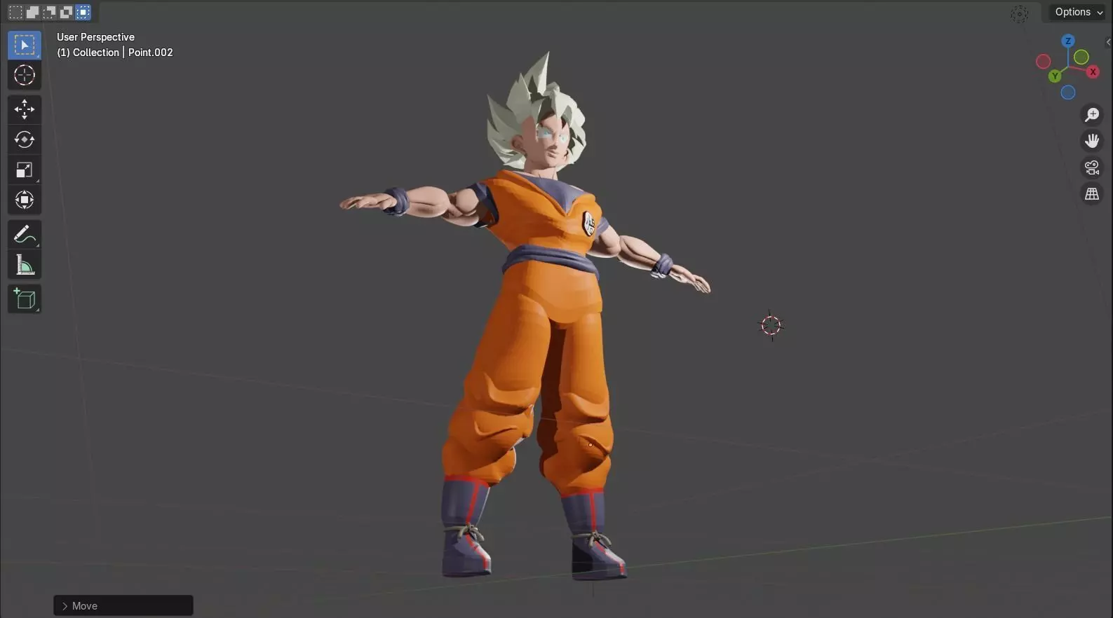 Goku - Kakarotto Free 3D print model