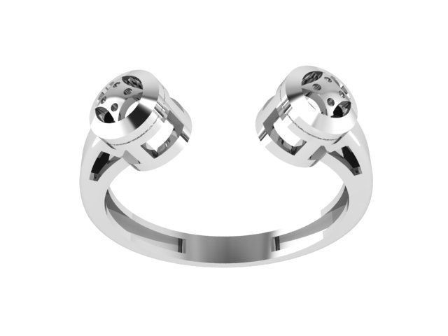 Ring For Girls 3D print model_1