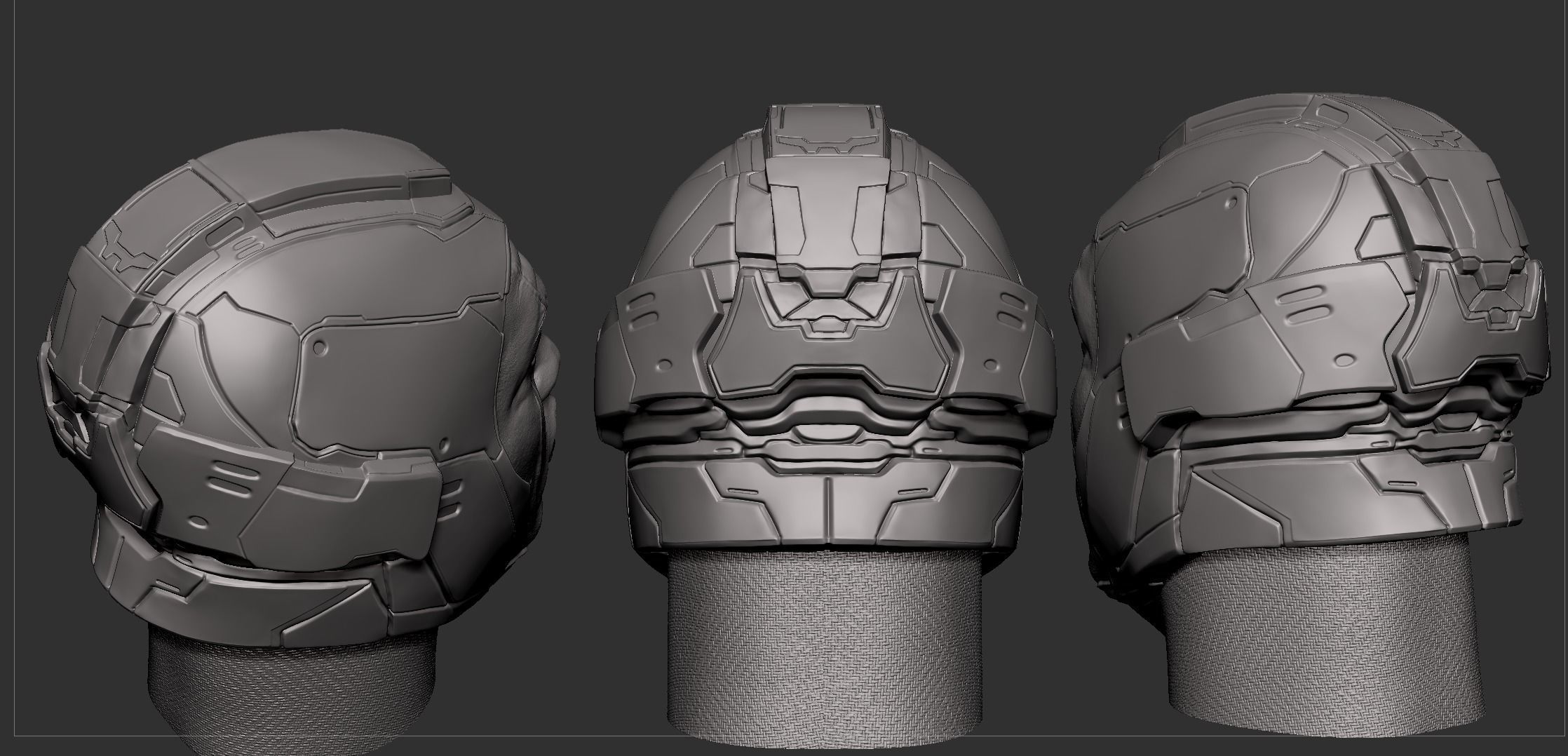 Kang- Jonathan Majors Head 3D print model_8