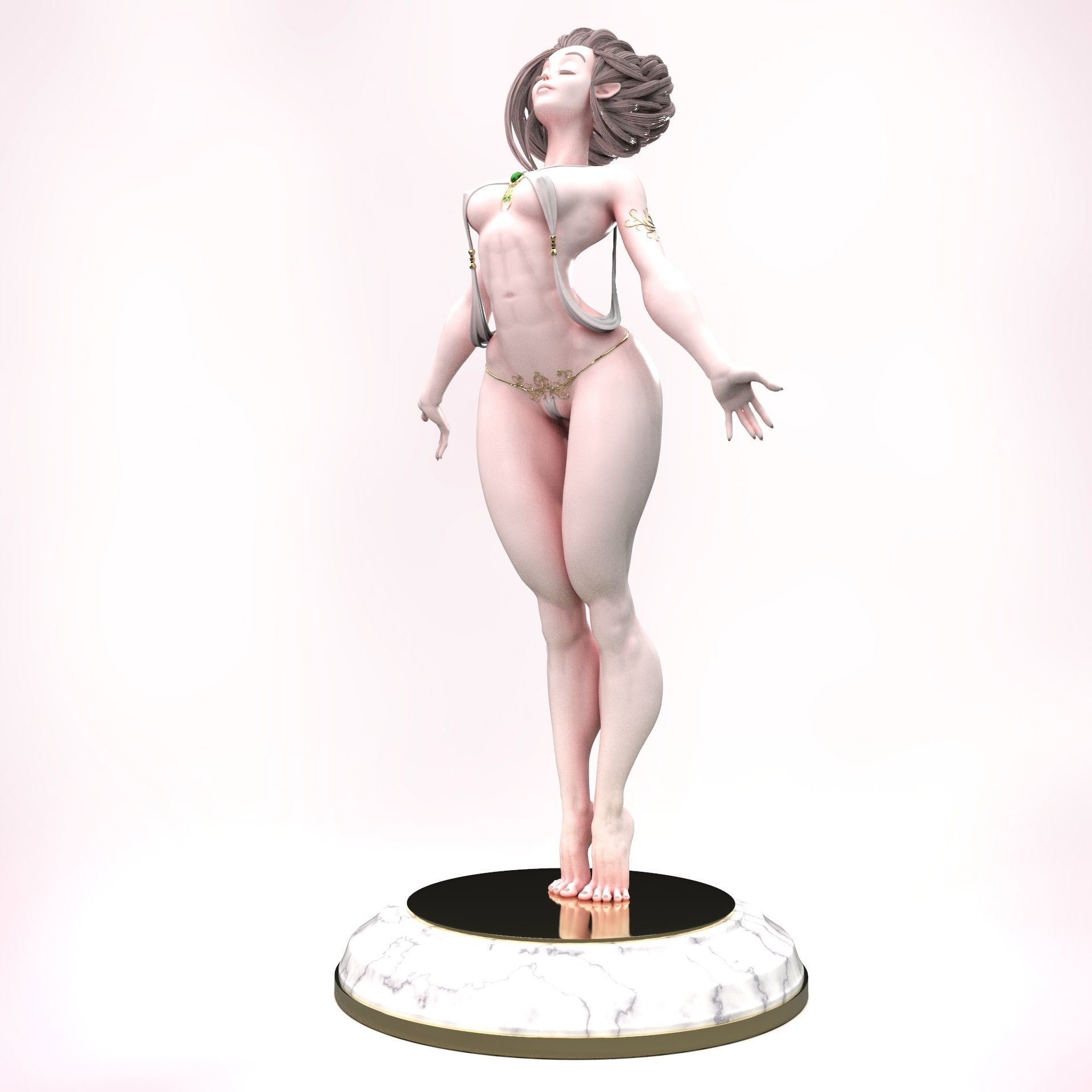 LA REINA - the queen 3D print model_4