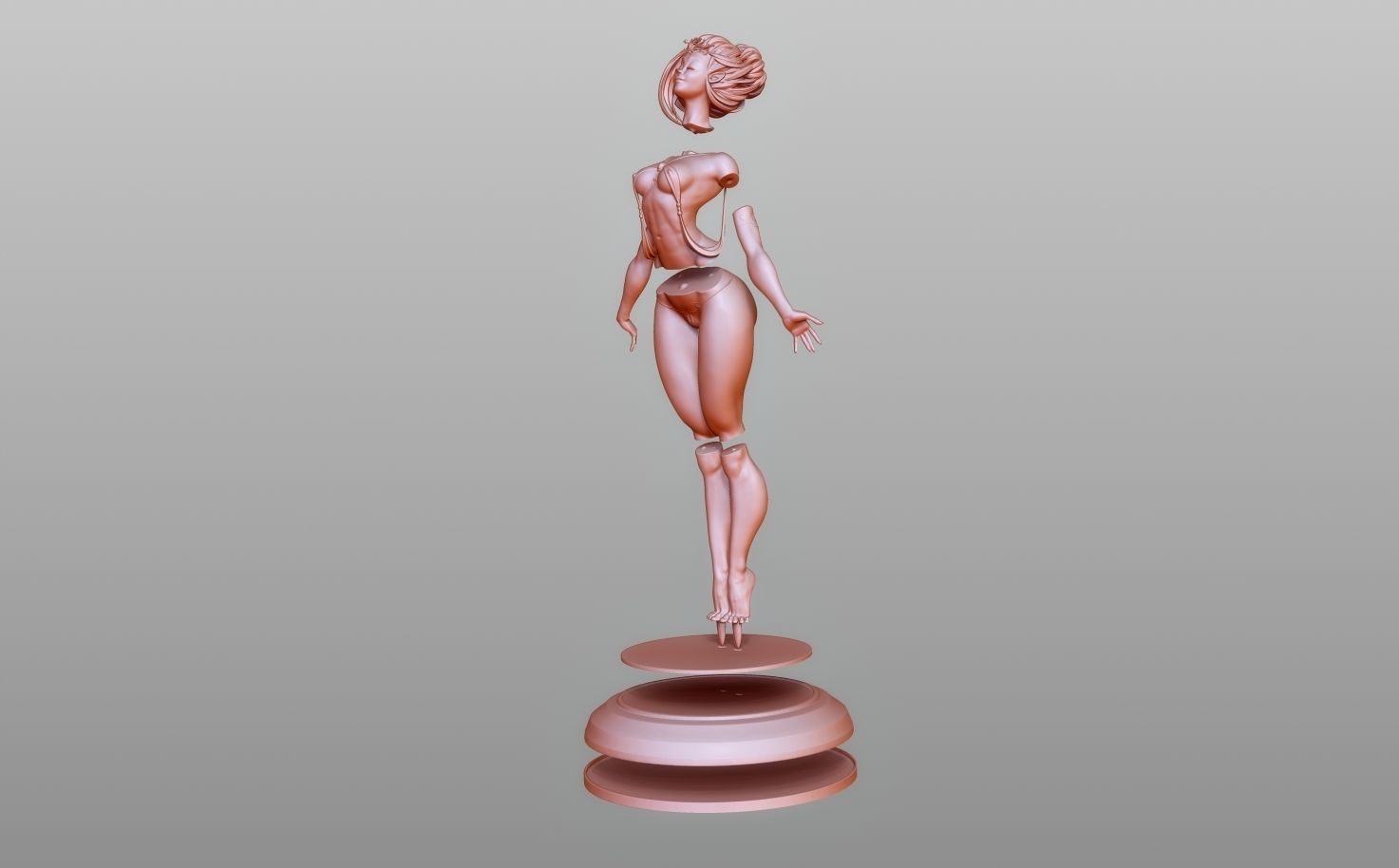 LA REINA - the queen 3D print model_18
