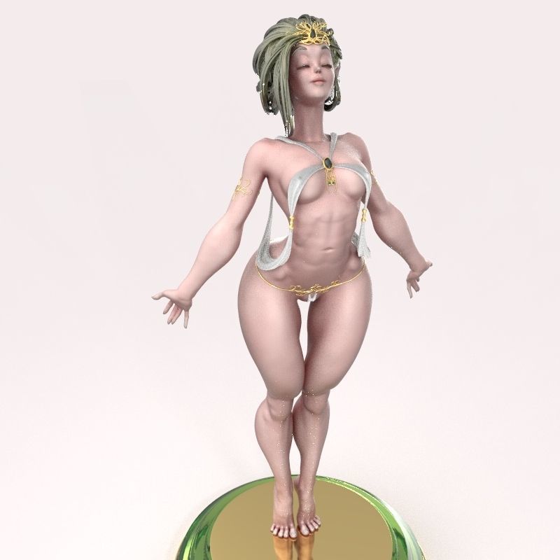 LA REINA - the queen 3D print model_9