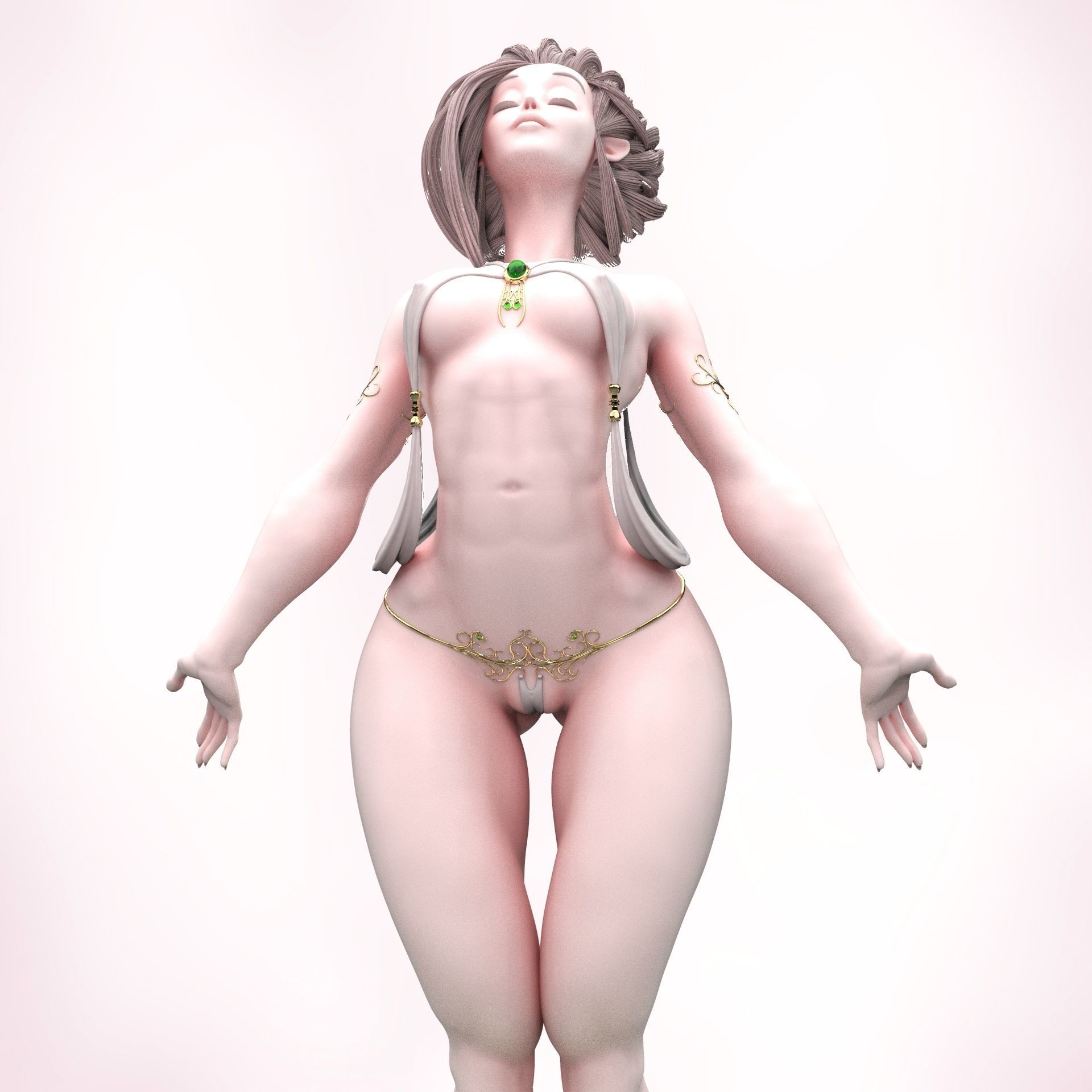 LA REINA - the queen 3D print model_21