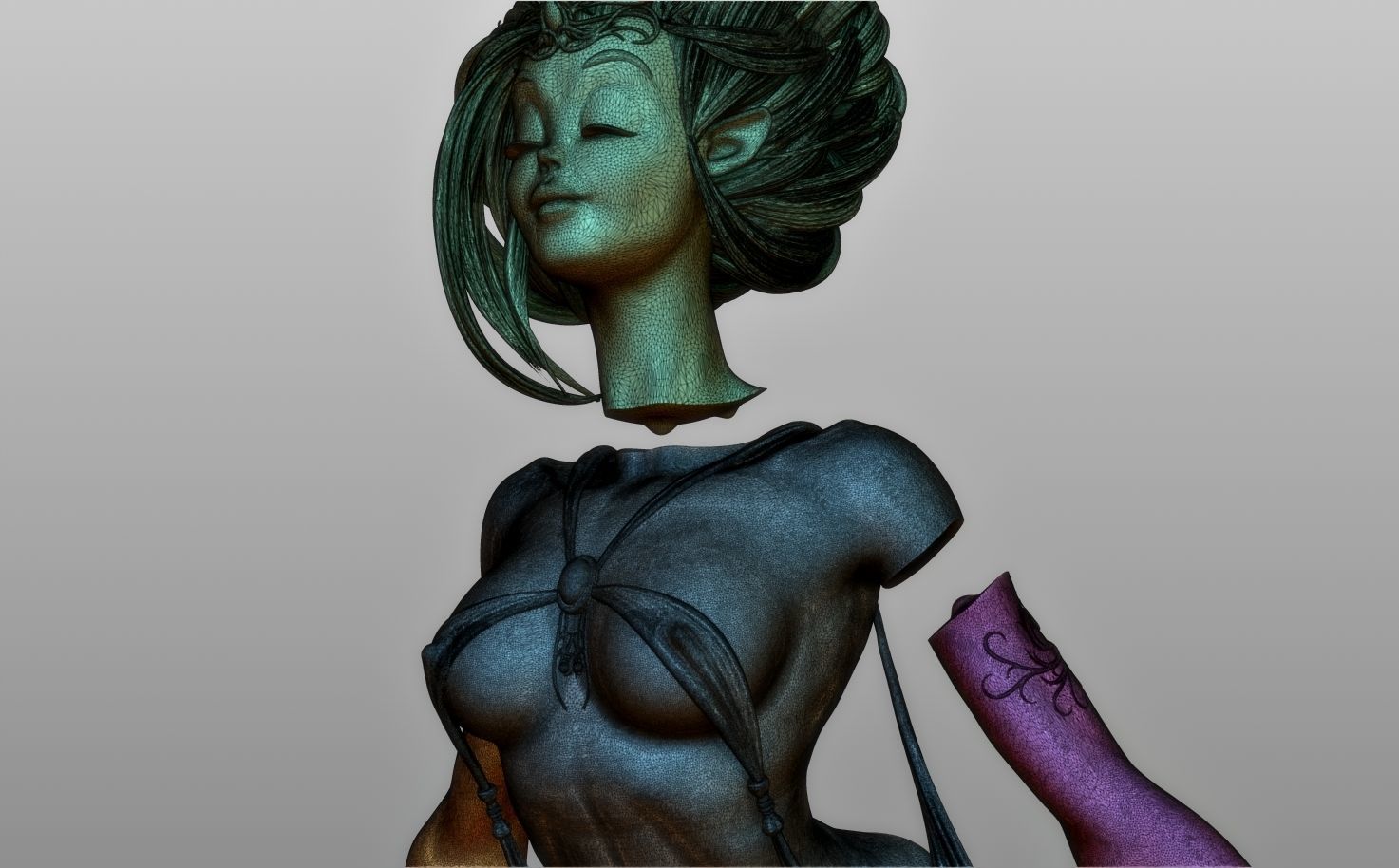 LA REINA - the queen 3D print model_22