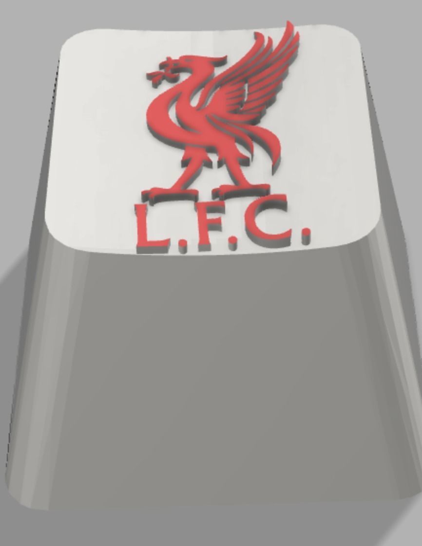 Liverpool keycap 3D print model_1