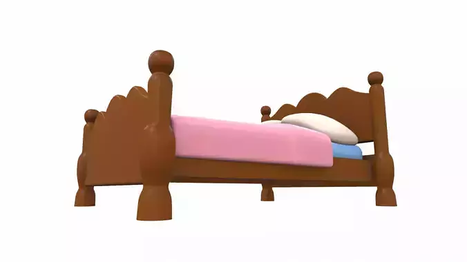 Cartoon bed