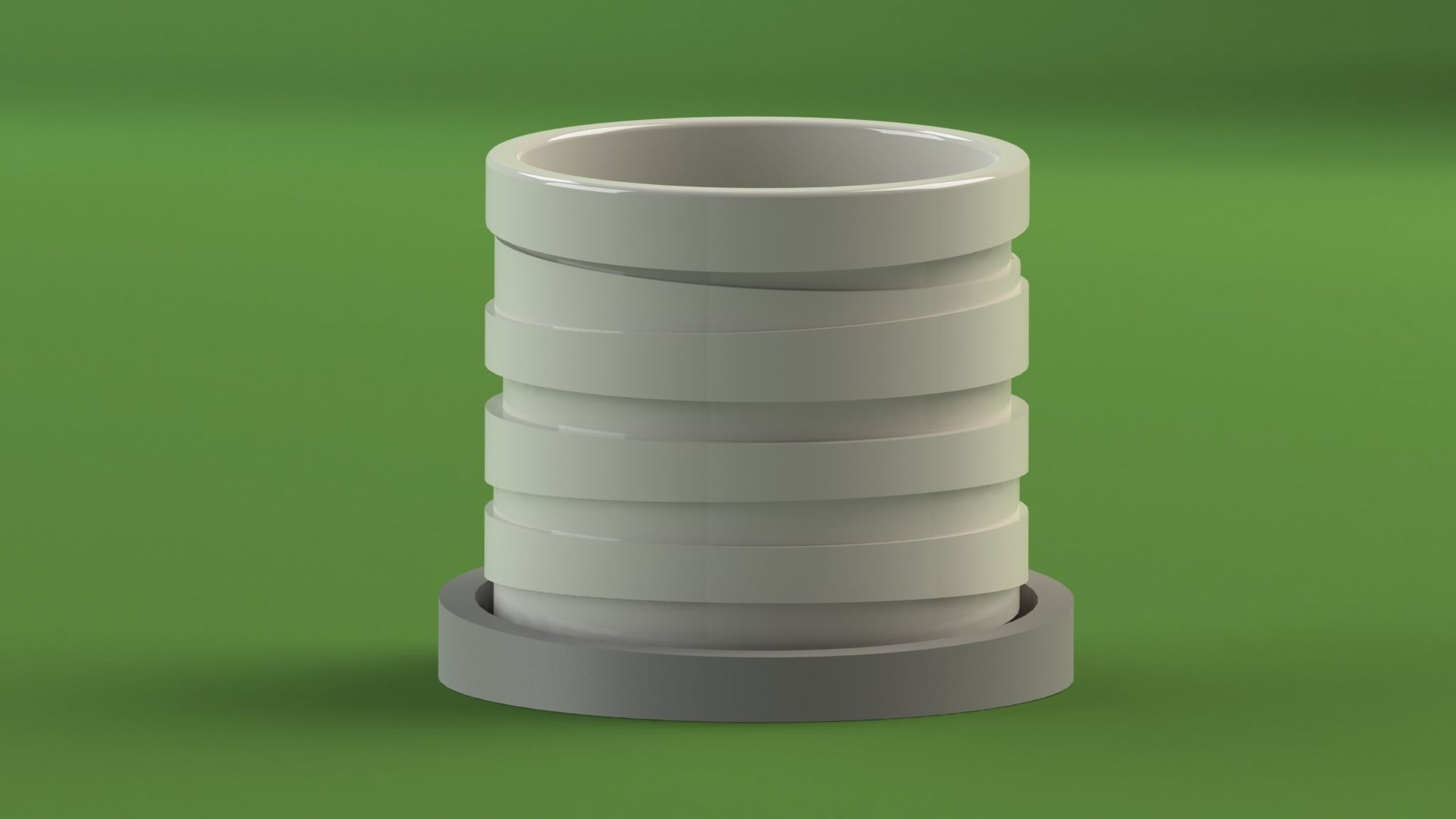 Flowerpot8 3D print model_1
