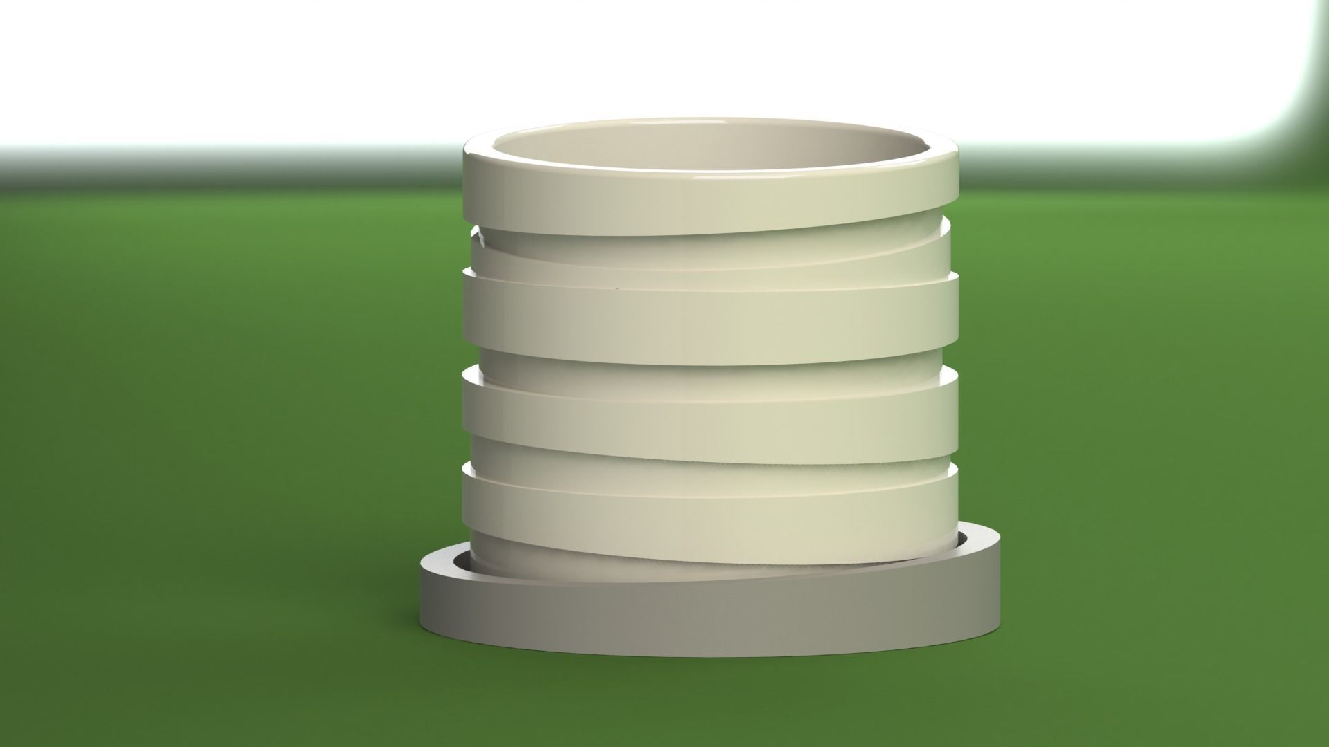 Flowerpot8 3D print model_2