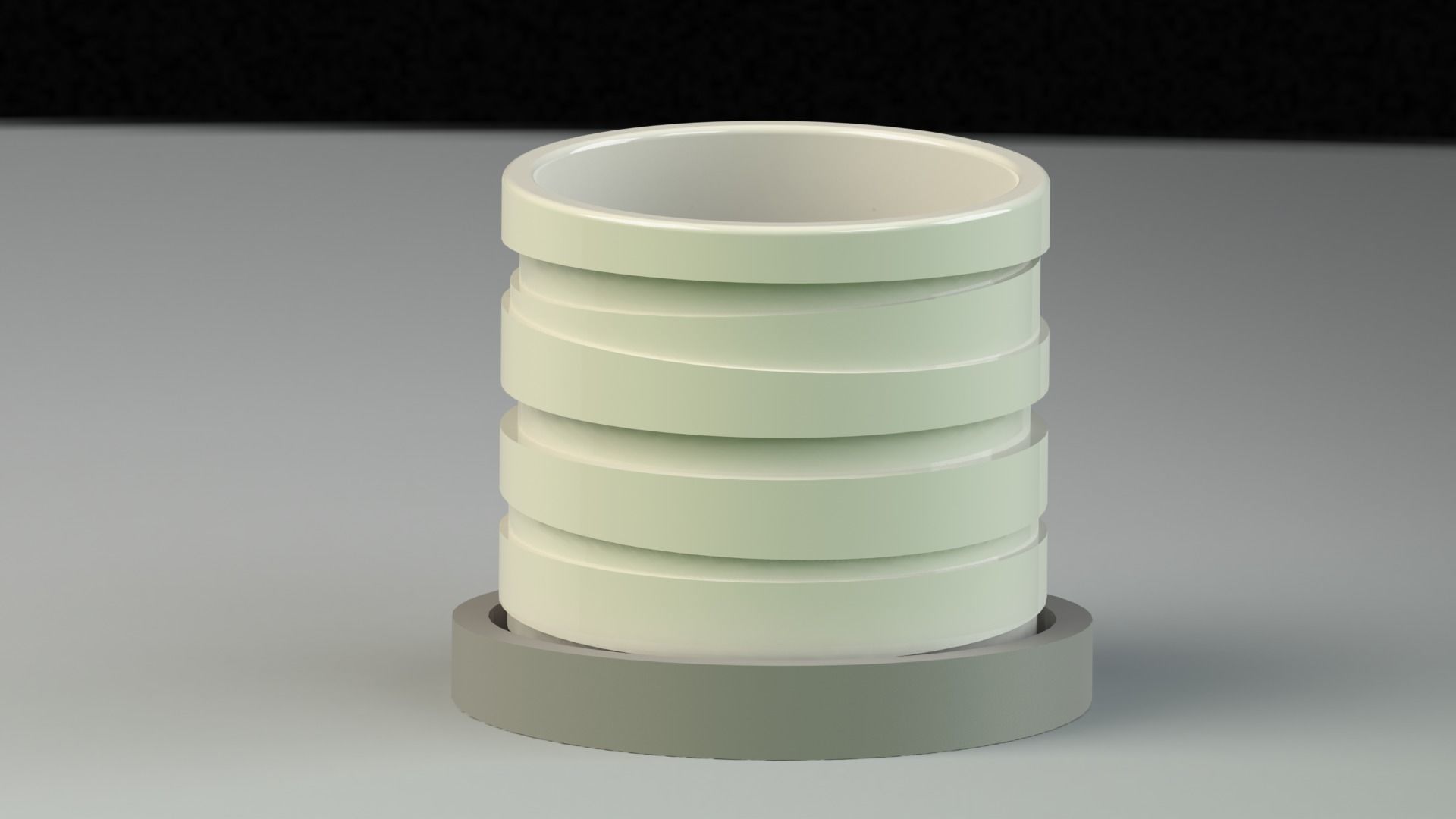 Flowerpot8 3D print model_7
