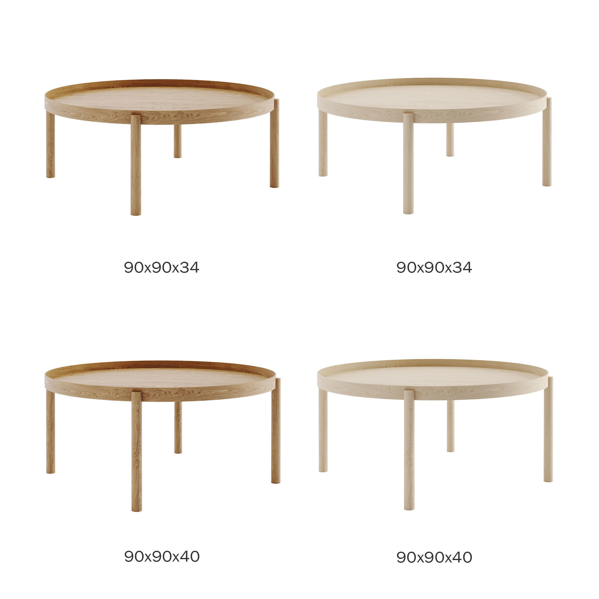 Bolia Coffee Table Tab 3D model_5