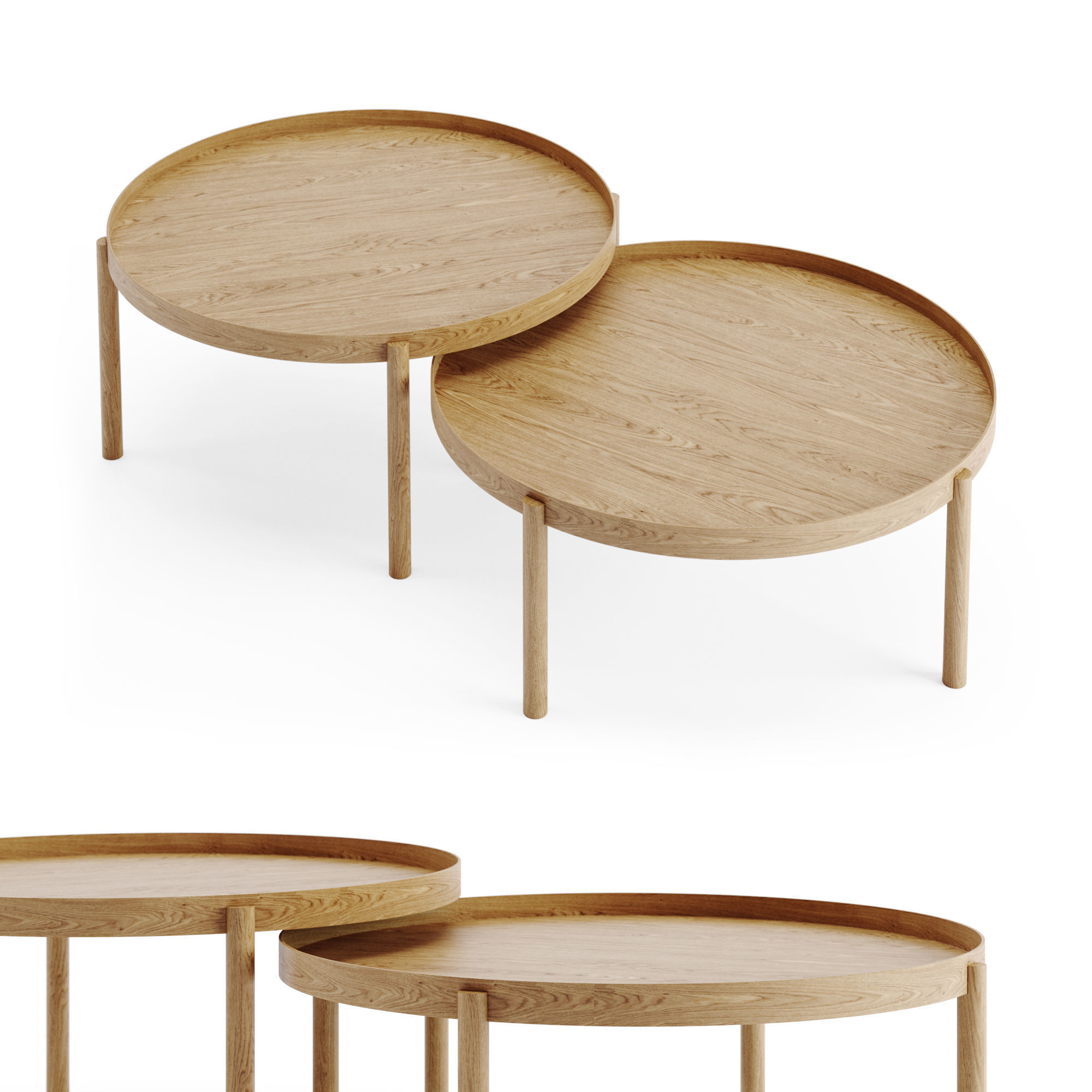 Bolia Coffee Table Tab 3D model_3