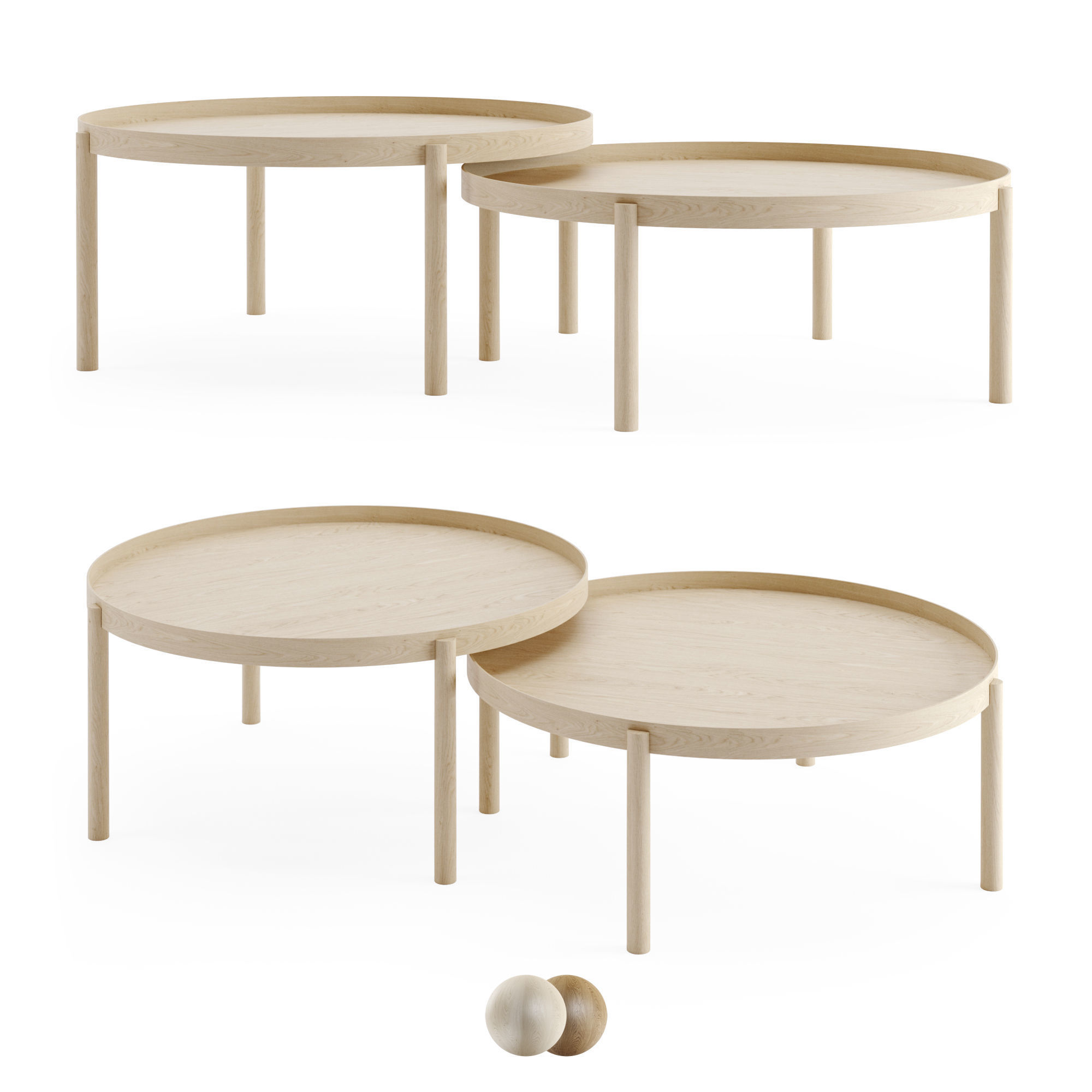 Bolia Coffee Table Tab 3D model_2