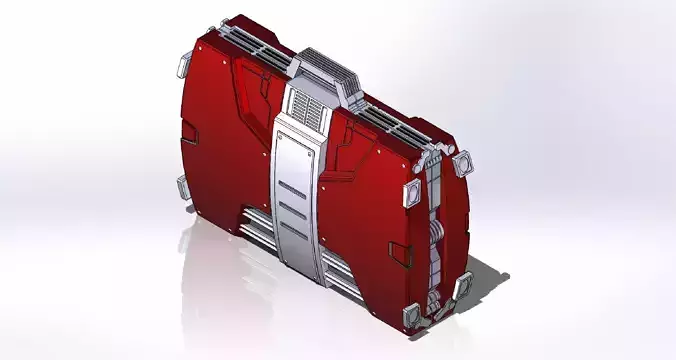 Iron Man Mark 5 Laptop Case