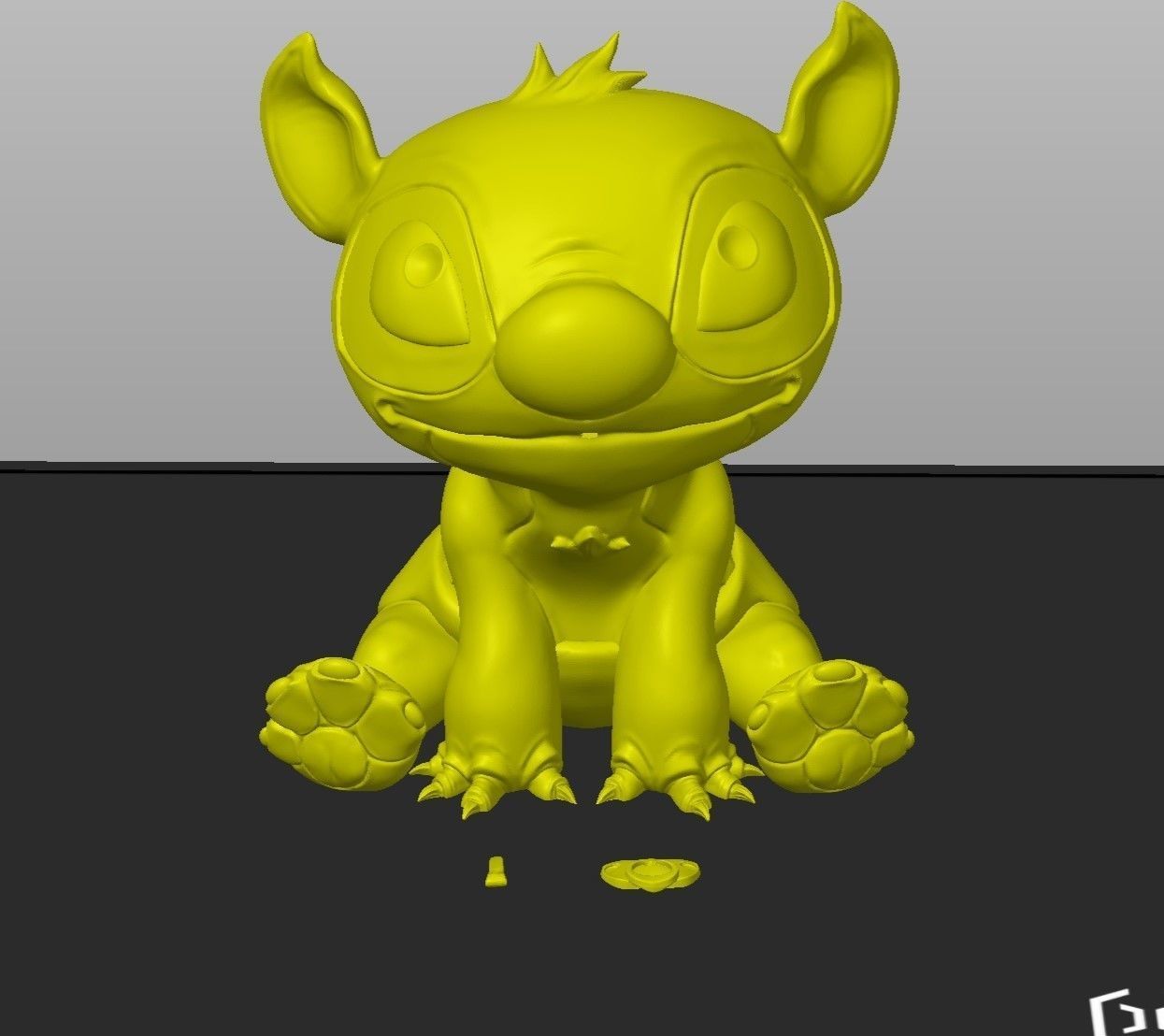 Baby Stitch 3D print model_5