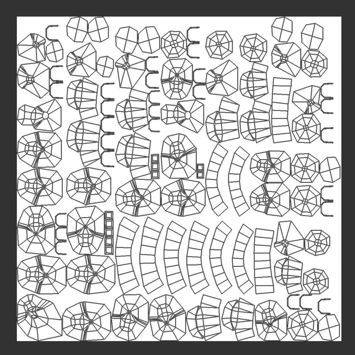 Robot Pepper PBR Gameready Low-poly 3D model_32