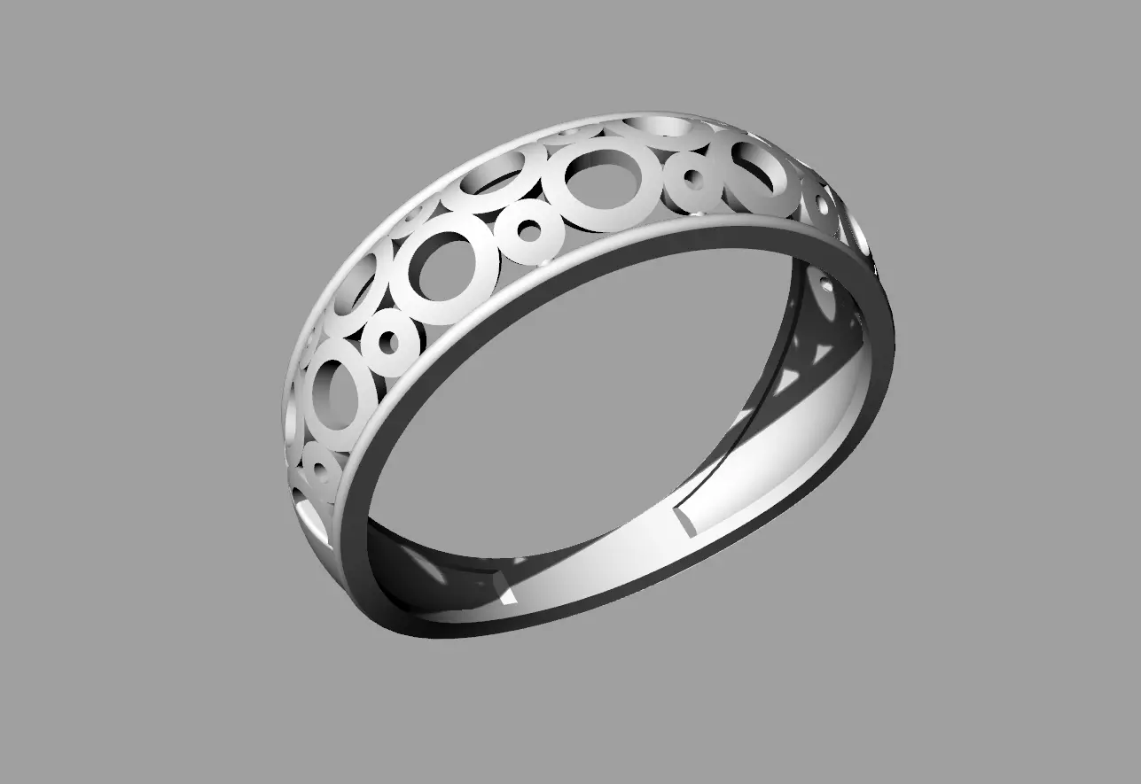 ladies challa ring new 3D print model